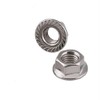 M8 Stainless Steel Serrated Flanged Nuts Hex Flange Nut