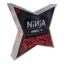 NINJA Bearing Star Case Oil 8 Pack ABEC5