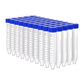 Tubos De Centrífuga Cónicos De Polipropileno, 50 Unidades