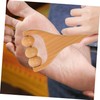 Vaguelly 2Pcs Wooden Massage Roller Multi Functional Body Foot Massager