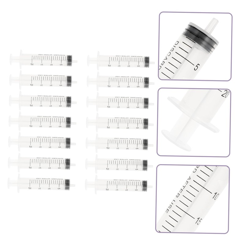 CHILDWEET 30pcs Needleless Liquid Dispenser for Accurate Measuring for Kitchen