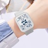 Electronic Watch Luminous Display Stopwatch Timing Alarm Clock Waterproof Students