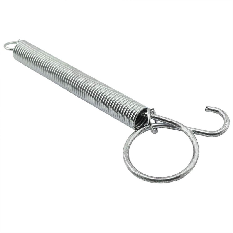 ZRM&E 2pcs 115mm Multifunctional Cage Door Spring Hook Metal Finger