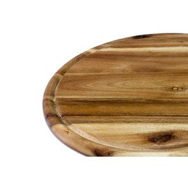 Fleischteller Akazie rd. 30, hardwood, 30 cm