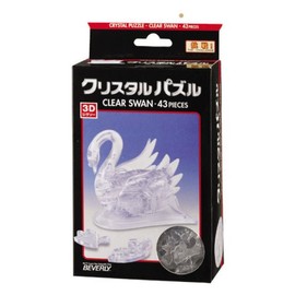 43ピース クリスタルパズル クリアスワン