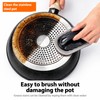 Emery Sponge Cleaning Brush with Handle – Handheld Scrubber Tool