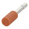 Sankyo Corporation H&H Whetstone with Hexagonal Shaft Cylindrical #60 WA6-15