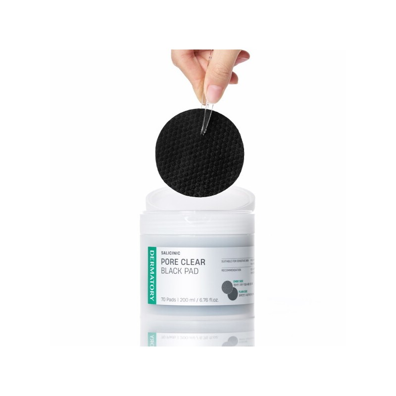 Dermatory 더마토리 살리시닉 포어 클리어 블랙 패드 Dermatory Salicylic Pore