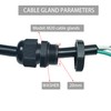 14AWG 3 Wire Replacement Power Cord,Open end with U-Type Terminal,12FT