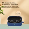 QWYJ Funda para Sony WFC510 Case Carcasa Protectora de Silicona,