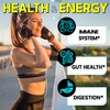 500Mg Lactoferrin Supplement - 120 Capsules for Immune, Digestive &