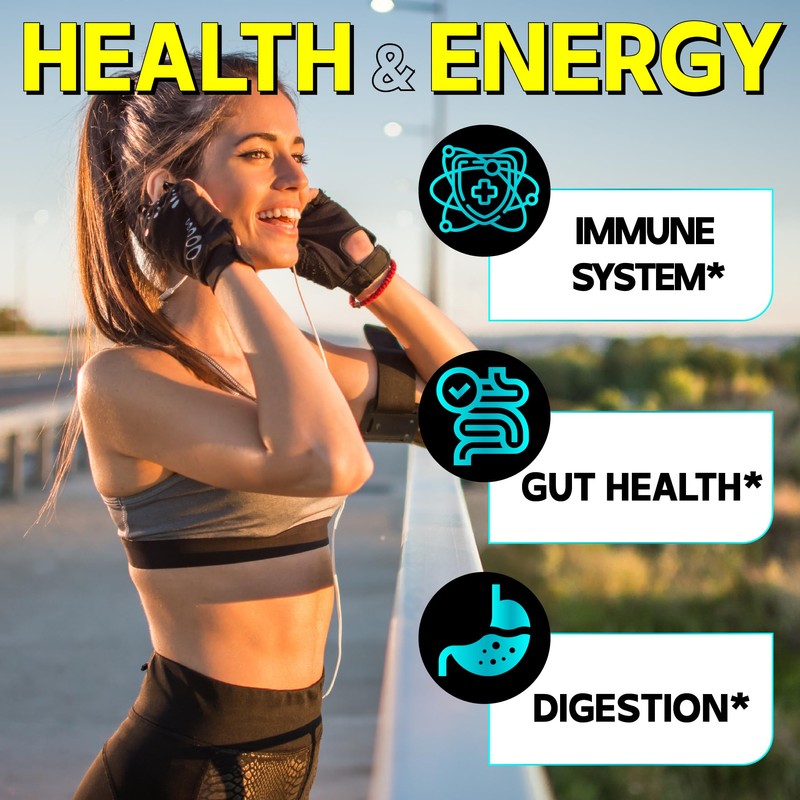 500Mg Lactoferrin Supplement - 120 Capsules for Immune, Digestive &