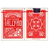 Tally-Ho Poker Cards No. 9 with Fan Back in Red