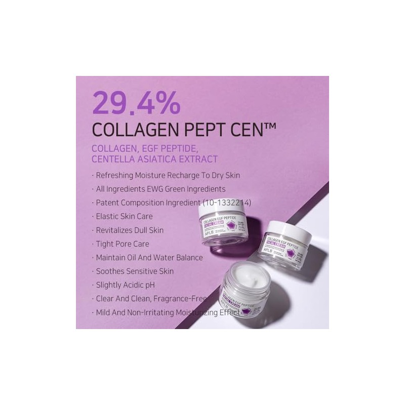 Aplb - Collagen Egf Peptide Facial Cream | Collagen Pept