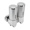 Soap Dispenser Dual Pump 1000ml Wall Mounted Easily Refilled Reusable