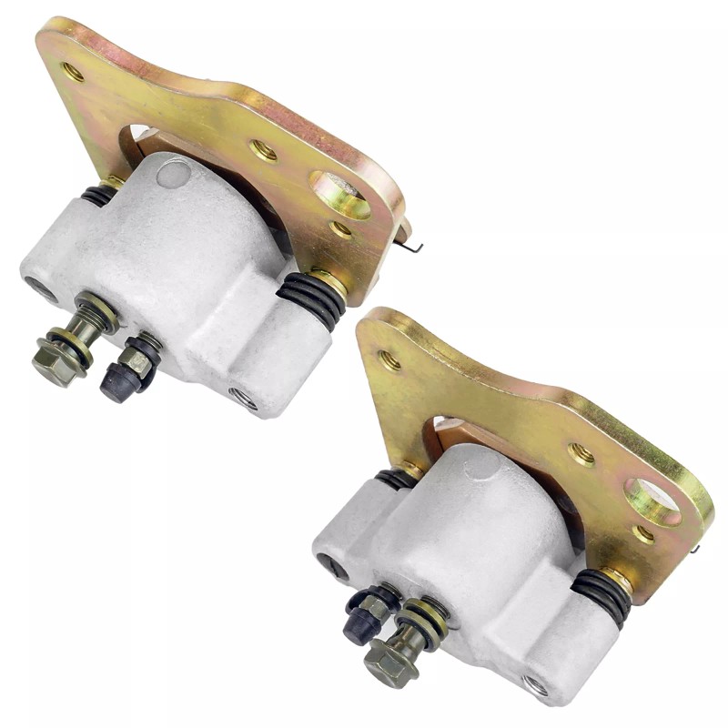 Caltric Front Left Right Brake Caliper W/Pads for Polaris Ranger