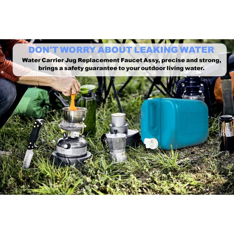 5-Gallon Water Jug Spigot, Water Carrier Jug Replacement Faucet Assy