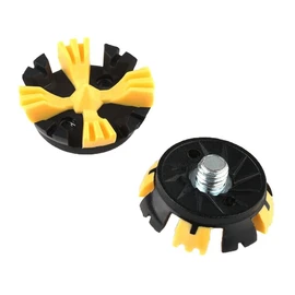 JIANGMU - 28 Pcs 1/4" Thread Golf Tack & 1 Removal Tool, Metal Thread Screw Golf Tack, Golf Shoe Tack Screw, Easy Installation, Applicable to Cricket Shoes