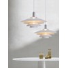 FCTWAKS Mid Century Modern Pendant Light, 15" Nordic Hanging Ceiling