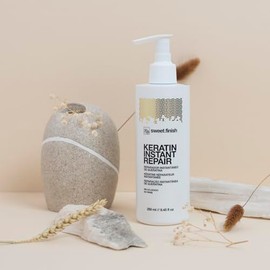 K89 Hair Expert – Sweet Finish Keratin Instant Repair. Tratamiento de keratina para todo tipo de cabello, contiene yogurth, vitamina B6 y B12 que ayud