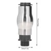 Fountain Nozzle Head, 1/2 Inch G1 Thread Frothy Foam Jet