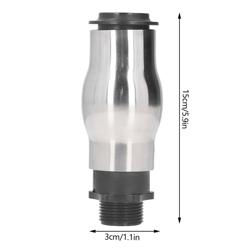 Fountain Nozzle Head, 1/2 Inch G1 Thread Frothy Foam Jet