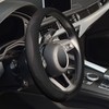 Elastic Stretch Steering Wheel Cover, Warm in Winter and Cool