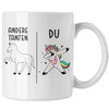 Keramik , Beste Tante Geschenk Tasse mit Spruch Kaffeetasse für