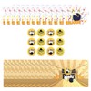 PTJJXA Pack of 12 Invitation Cards Children's Birthday Bowling Set,