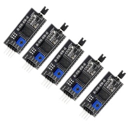 KIRO&SEEU 5pcs 1602 LCD 2004 20x4 i2c LCD Display Adapter IIC//TWI/SPI/I2C Serial Interface Module Shield Compatible with Arduino UNO R3 MEGA2560