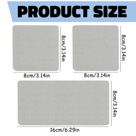 VIDSTW Pack of 3 Water-Absorbent Coasters Bathroom Quick-Drying Water Absorbent Stone for Sink 16 x 8 cm, 8 x 8 cm Water-Absorbent Stones Non-Slip for Sinks Bath Rims Shower Rooms