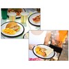 Auto-plaza 24x 9.7 Inch Heavy Duty Reusable Plastic Plate Holders