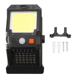 Clip On Solar Wall Lamp Motion Sensor Waterproof Portable Bug Killer LED COB Wall Light for Outdoor Courtyard