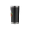 Tattoo Style Floral Skull Stainless Steel Insulated Tumbler