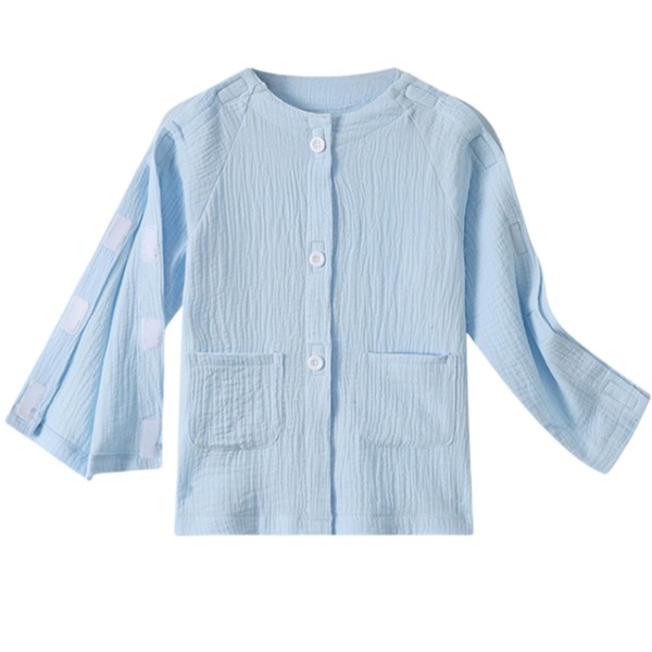 AUSTYLCO Special Needs Adaptive Clothing For Children,Long sleeve Full Open