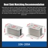 3 Phase Solid State Relay 40A LED Indicator Transparent Cover