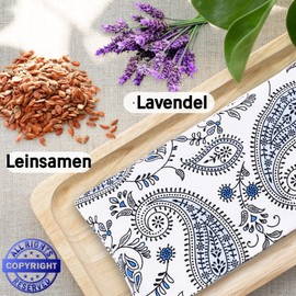 Hihealer Eye Mask with Extra Cover - Lavender Aromatherapy Weight Eye Mask for Sleep, Yoga, Meditation, Self-Care - Relaxation Gift Christmas Gifts for Women Moms