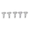 200Pcs Self Drilling Screw Stainless Steel Round Washer Head M4.8x13