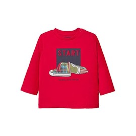Mayoral 10-02045-016 - L/s Shirt Start for Baby-Boys 18 Months Red