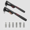 Bicycle Torque Wrench with Bits Set Portable Bike Spanner Kit