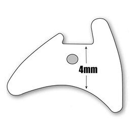 uPVC Window & Door Gasket Seal Double Glazing Wedge Rubber Repair Seal W067 White 4mm (Per Metre)