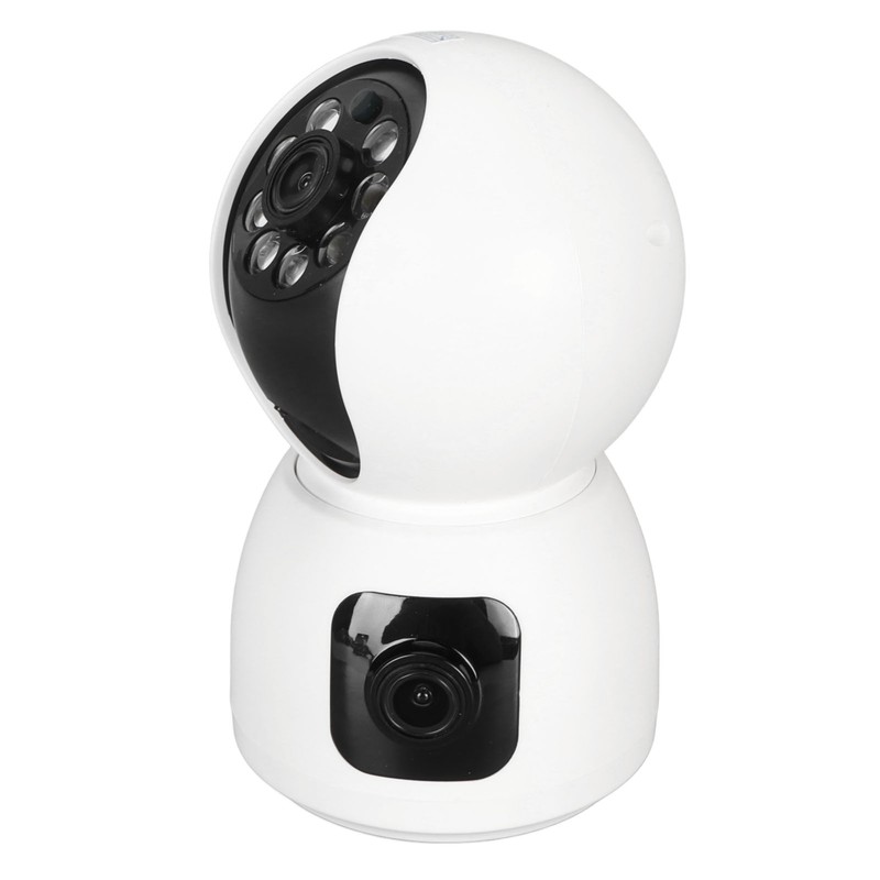 Indoor Camera Dual Lens 2K Full HD Night Vision Two