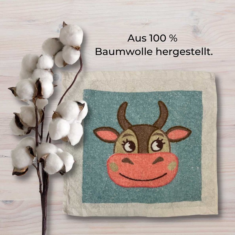 Bada Bing Magic Towel 30 x 30 Rudolph Reindeer 3 Designs Assorted Christmas
