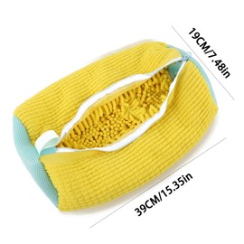 2Pack Shoe Washing Machine Bag - Laundry Bag for Shoes, Trainer Washing Machine Bag, Easy Cleaning Shoes Bag with Zipper, Reusable Cleaning Laundry Bag for All Types & Sizes Shoes, Yellow