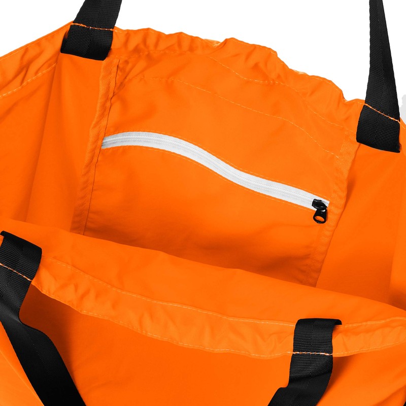 Beams Design 07202304 Pocketable Eco Bag, Unisex, Adult, orange