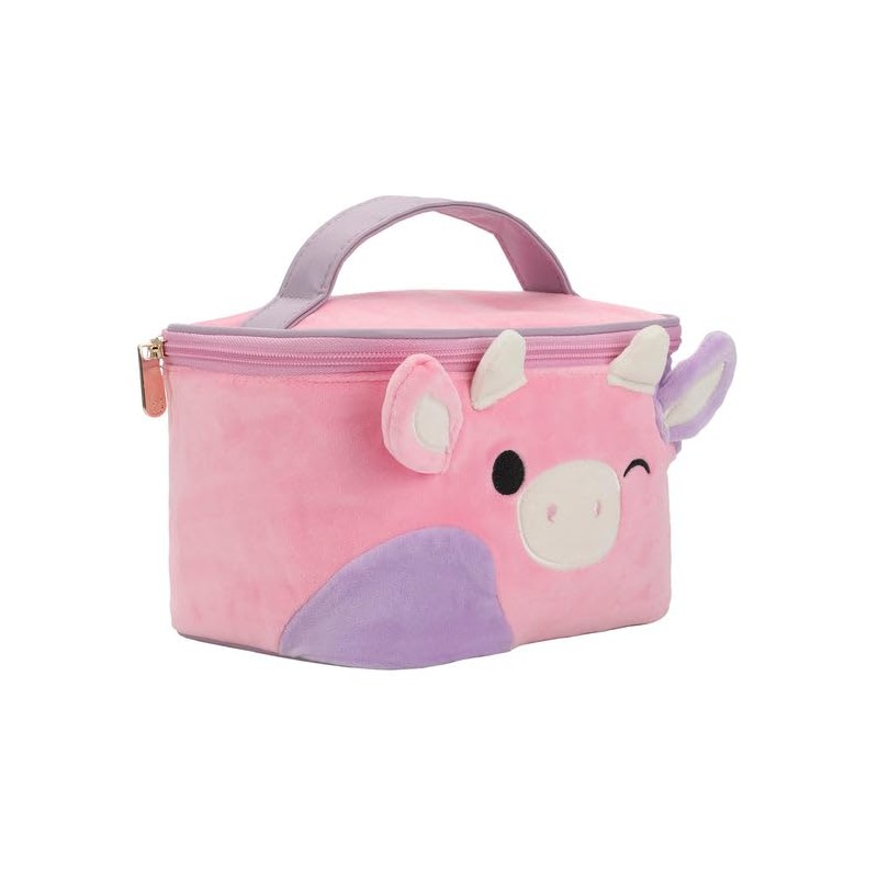 Bioworld Squishmallows Patty the Cow Travel Beauty Case