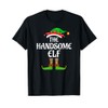 Handsome Elf Matching Family Group Christmas Party T-Shirt
