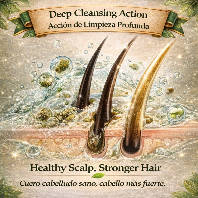 HIGH SUPREME Shampoo organic bergamot (16.9 fl oz) with aloe