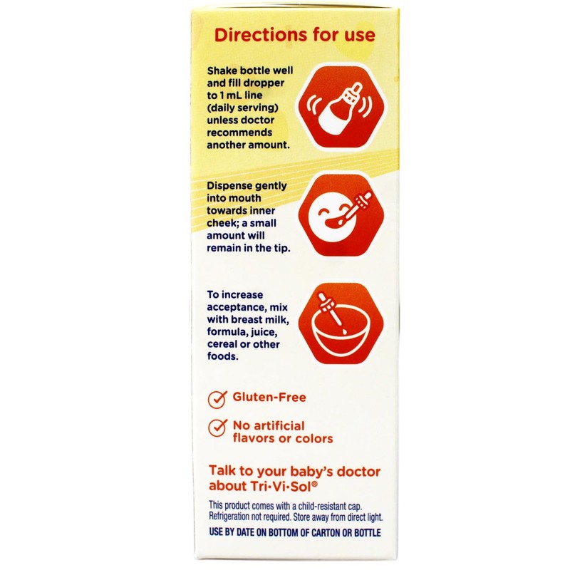 Enfamil Tri-Vi-Sol Vitamin A, C & D Multi-Vitamin Drops for
