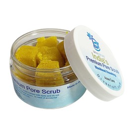 Diva Stuff India's Premium Pore Scrub, For Blackheads, Whiteheads and Clogged Pores, With Turmeric, Sugar and Lemongrass